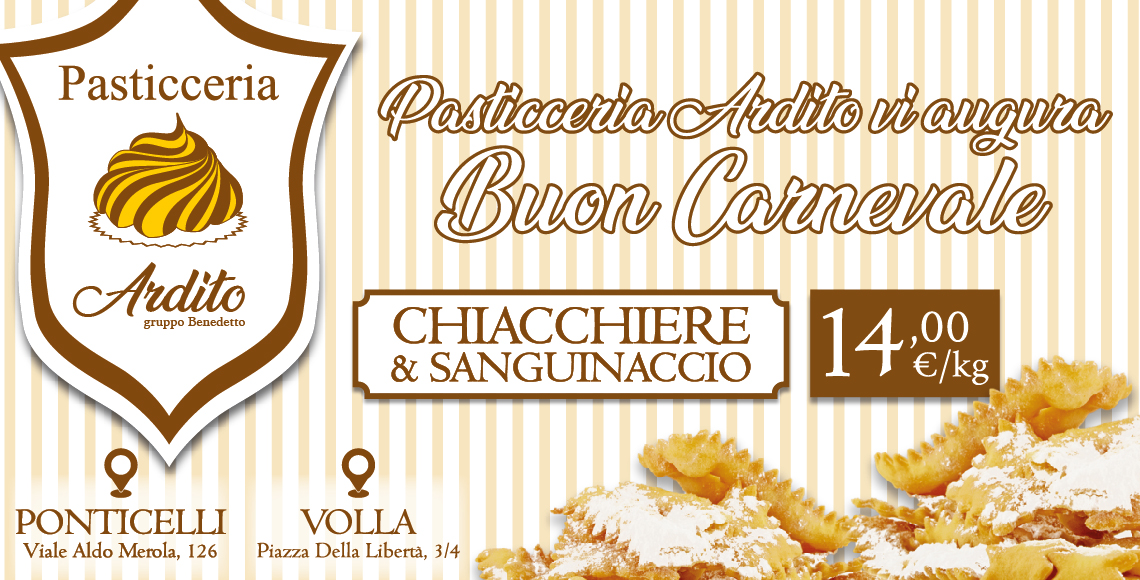 Offerte speciali della pasticceria Benedetto by Ardito